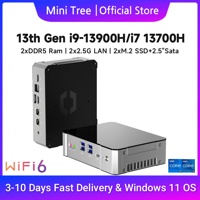 13Th Gen Mini Gaming PC Window - Intel Core I9 13900H Mini Pc review and price