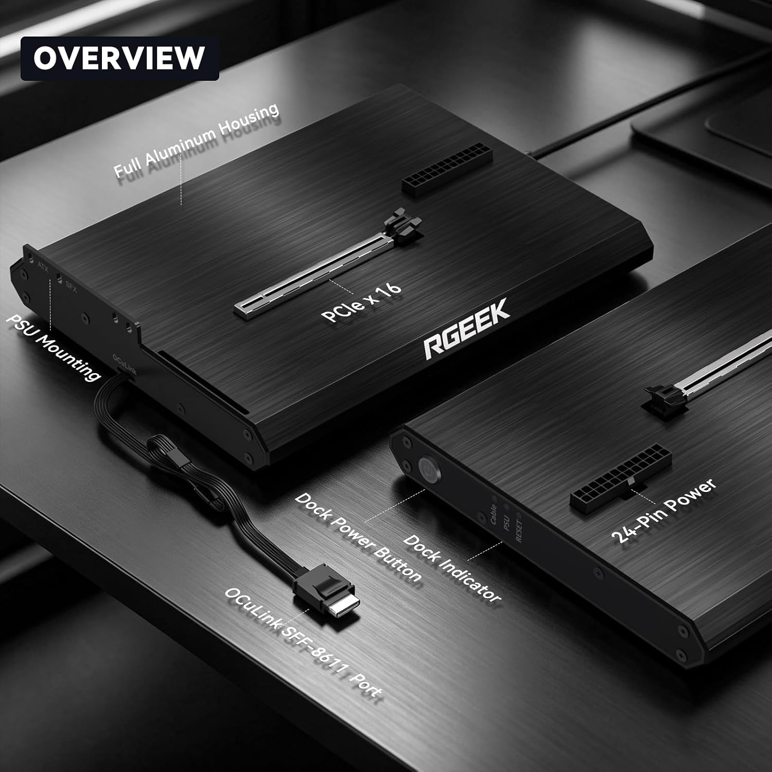 OCuLink eGPU Dock PCIe 5.0 x4  - Oculink Egpu Mini Pc review and price